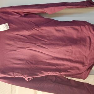 Long Sleeve Purple Top